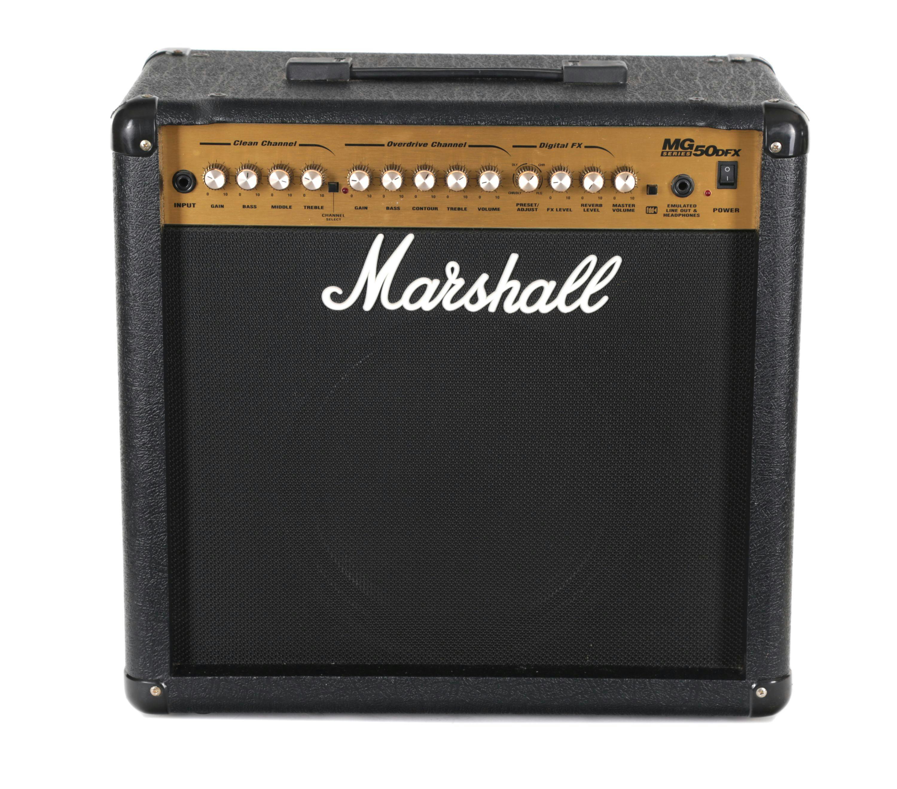 MARSHALL◇MG50DFX ギターアンプ☆マーシャル - ギター